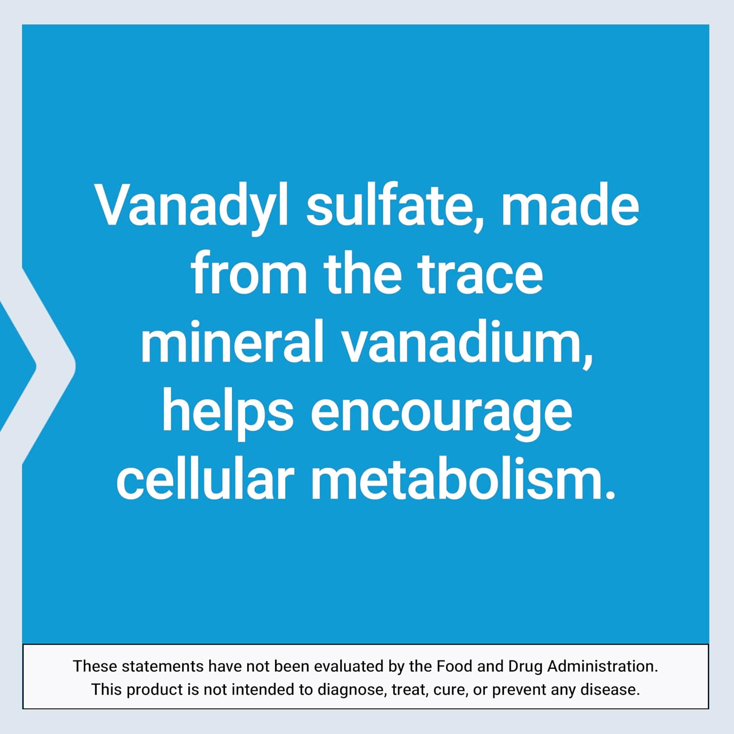 Life Extension Sulfato de Vanadilo – 100 Comprimidos