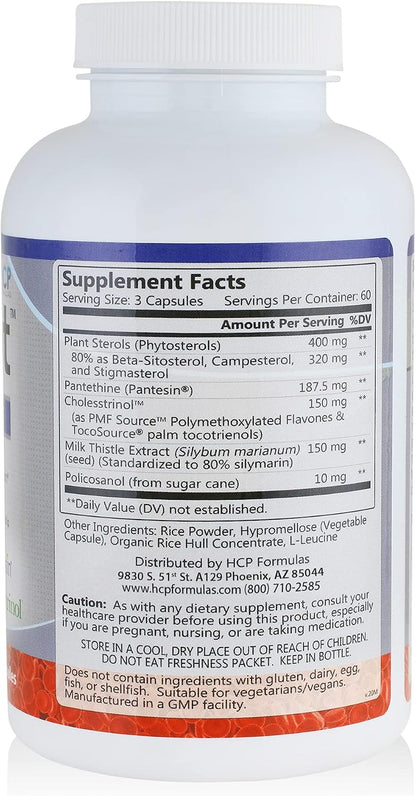 LipiCept - Fórmula Natural con Fitoesteroles para Mantener Niveles de Colesterol Saludables - 180 Cápsulas – Image 2