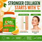 C-Salts Vitamina C en Polvo Bufferizada - 26 oz (735 g) - 272 Porciones