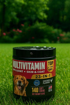 PAWMID Multivitamínicos Masticables para Perros con Probióticos - 140 Golosinas