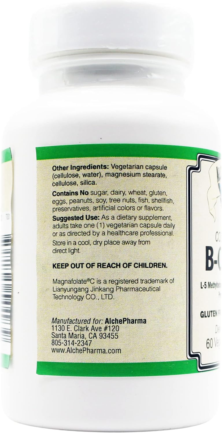 AlchePharma Coenzymated B-Complex High Potency One Daily (30 cápsulas)