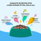 Happy Go Healthy Suplemento para Piel y Pelaje de Perros con Probióticos y Omega 3