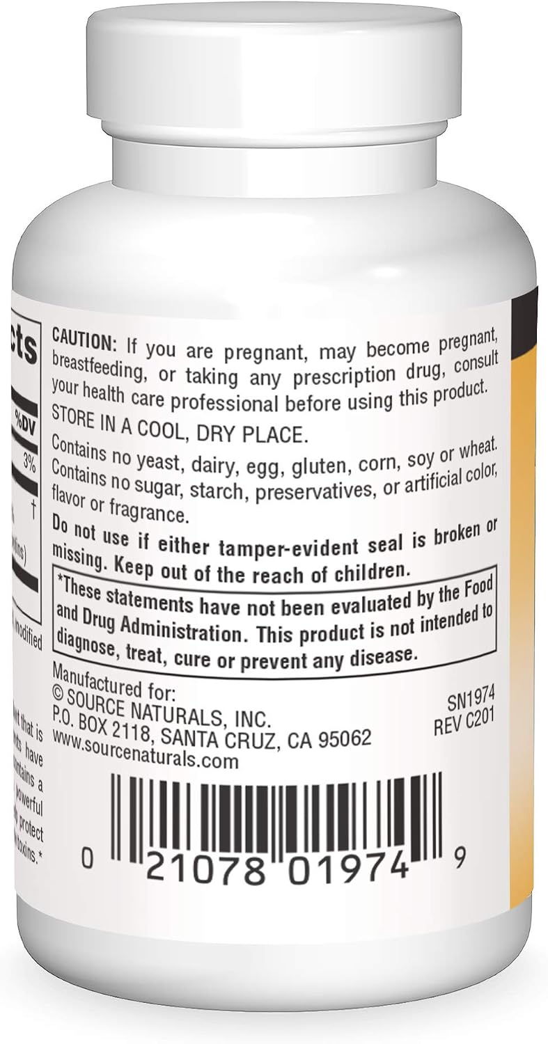 Source Naturals Mangostán, 75 mg Xantonas – 60 Comprimidos