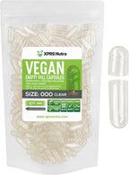 XPRS Nutra Cápsulas Vacías Veganas Tamaño 000 - 250 Unidades
