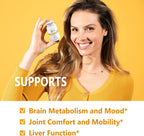 7c SAM-e 400 mg (S-Adenosilmetionina) con Vitaminas B6 y B12, Estado de Ánimo y Confort Articular, Vegano, Sin Gluten, 60 Cápsulas Gastrorresistentes