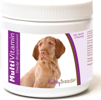 Healthy Breeds Wirehaired Vizsla Multi-Vitamin Soft Chews 60 Count – Image 1