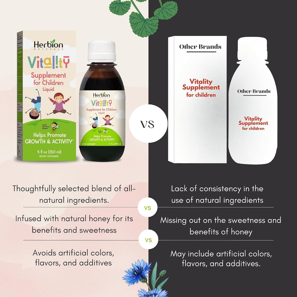HERBION Naturals Suplemento de Vitalidad Infantil - 150 ml