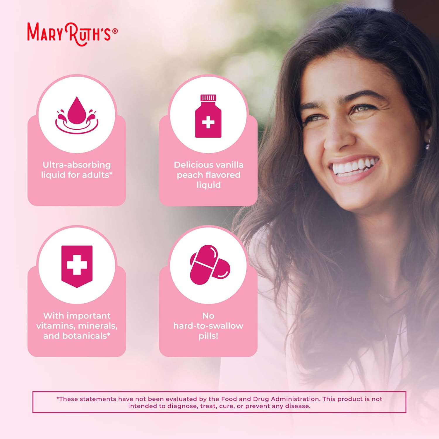 MaryRuth’s Organic Women’s Multivitamin Liposomal - Multivitamínico Líquido para Mujeres