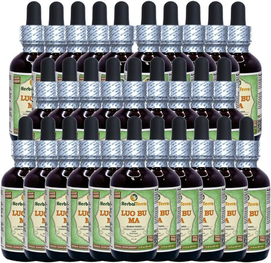 Luo Bu Ma (Apocynum Venetum) Glycerite - Extracto Líquido Sin Alcohol - 60 ml
