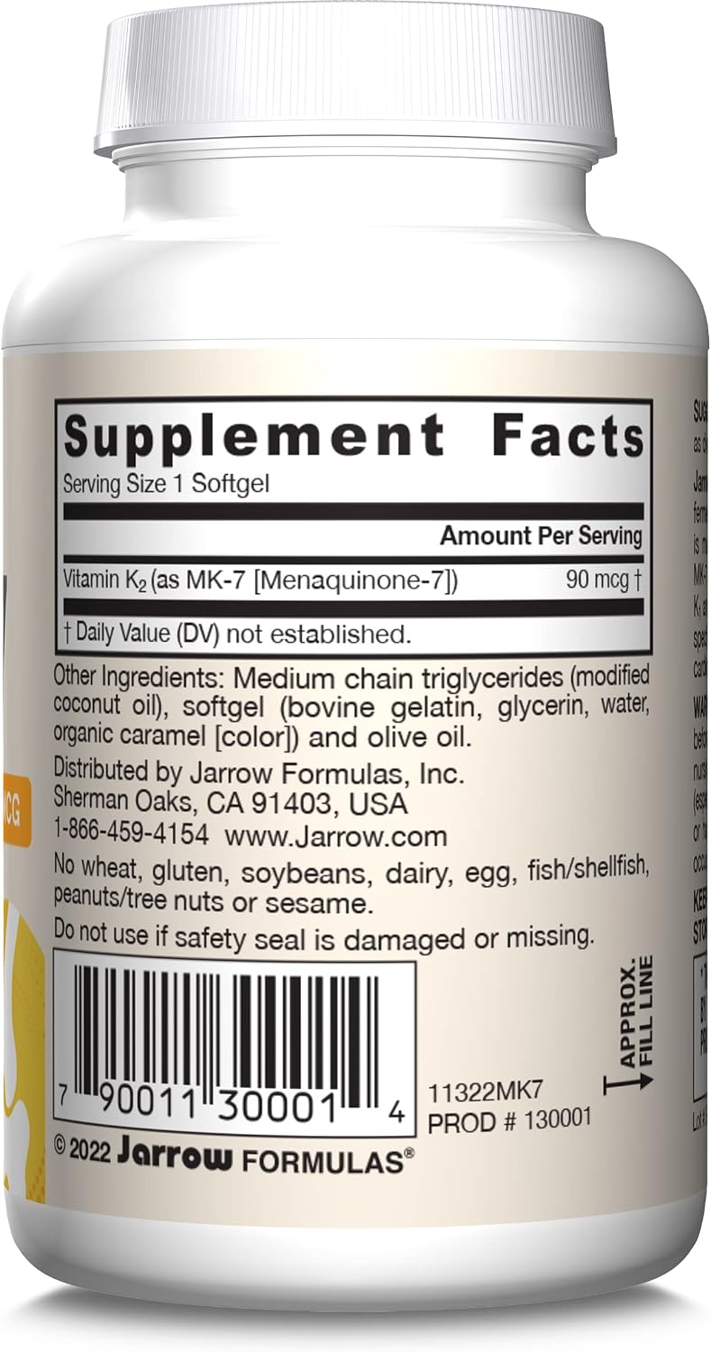 Jarrow Formulas MK-7 - 60 Softgels