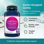 MD Life L-Metilfolato 7.5 mg - Complemento de Metilfolato Activo de Alta Potencia - 60 Cápsulas