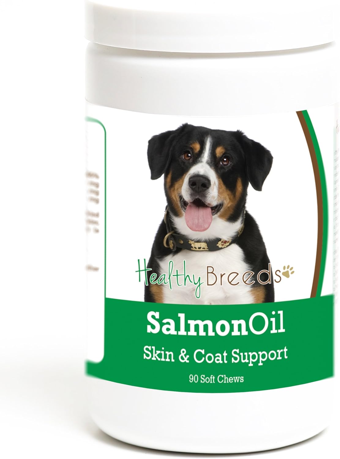 Healthy Breeds Entlebucher Mountain Dog Aceite de Salmón Masticables Blandas 90 Unidades
