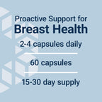 Life Extension Breast Health Formula, Apoyo hormonal, 60 cápsulas