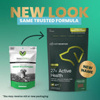 VetriScience Senior 27+ Active Health Chews - Multivitamínico para Perros Mayores - 60 Comprimidos Masticables Sabor Vegetal