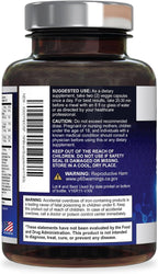 Brain Memory Supplement - 3X Strength Nootropics para Concentración y Claridad - 180 Cápsulas
