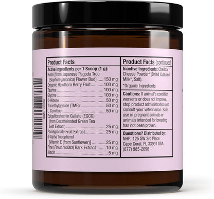 Bark & Whiskers Heart Health: Apoyo – L-Carnitina: Facilita el metabolismo de las grasas, proporcionando energía – Image 2