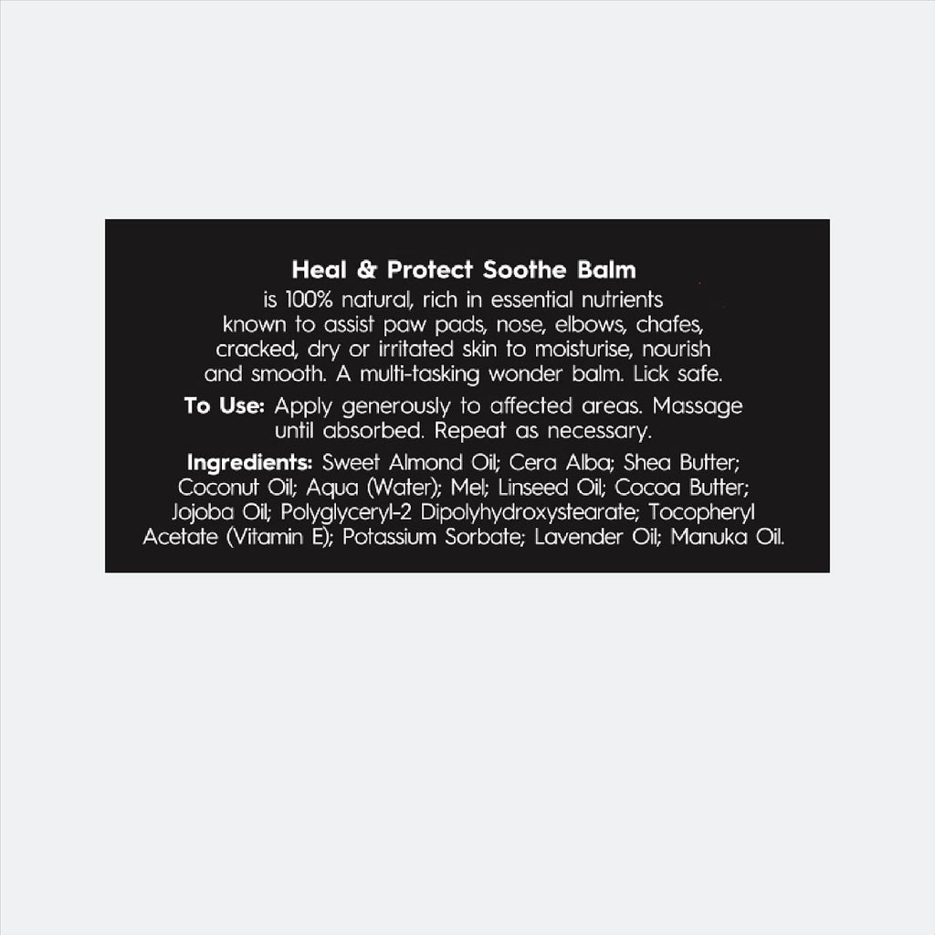 smith&burton Heal & Protect Soothe Balm - Bálsamo natural para perros y gatos con Miel de Manuka, 62 g