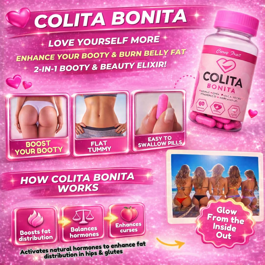 Colita Bonita: Complemento con Aguaje, Fenugreek, Maca Negra, Chía y Hercampuri