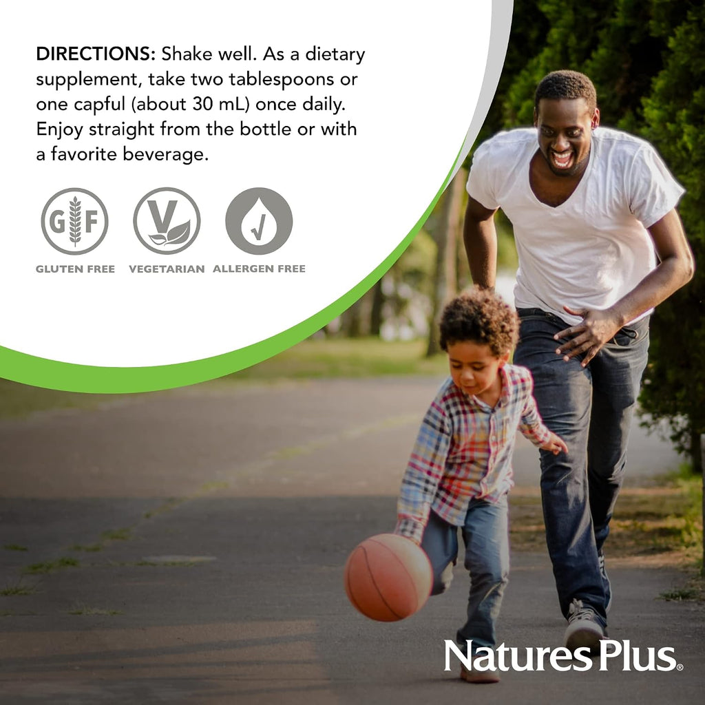 NaturesPlus Vitamin C Liquid 1000 mg with Lemon Bioflavonoids - 237 ml