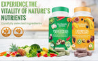 The Vitamin Kitchen Suplemento de Frutas y Verduras – 90 Frutas, 90 Verduras Cápsulas Veganas – Pack de 2 (180 Cápsulas)