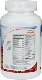Zahler Junior Multi™ - Multivitamínico Infantil Completo - Sabor Cereza Natural - 180 Comprimidos Masticables