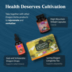 Dragon Herbs He Shou Wu - Suplemento de He Shou Wu Preparado, 100 Cápsulas de 500 mg