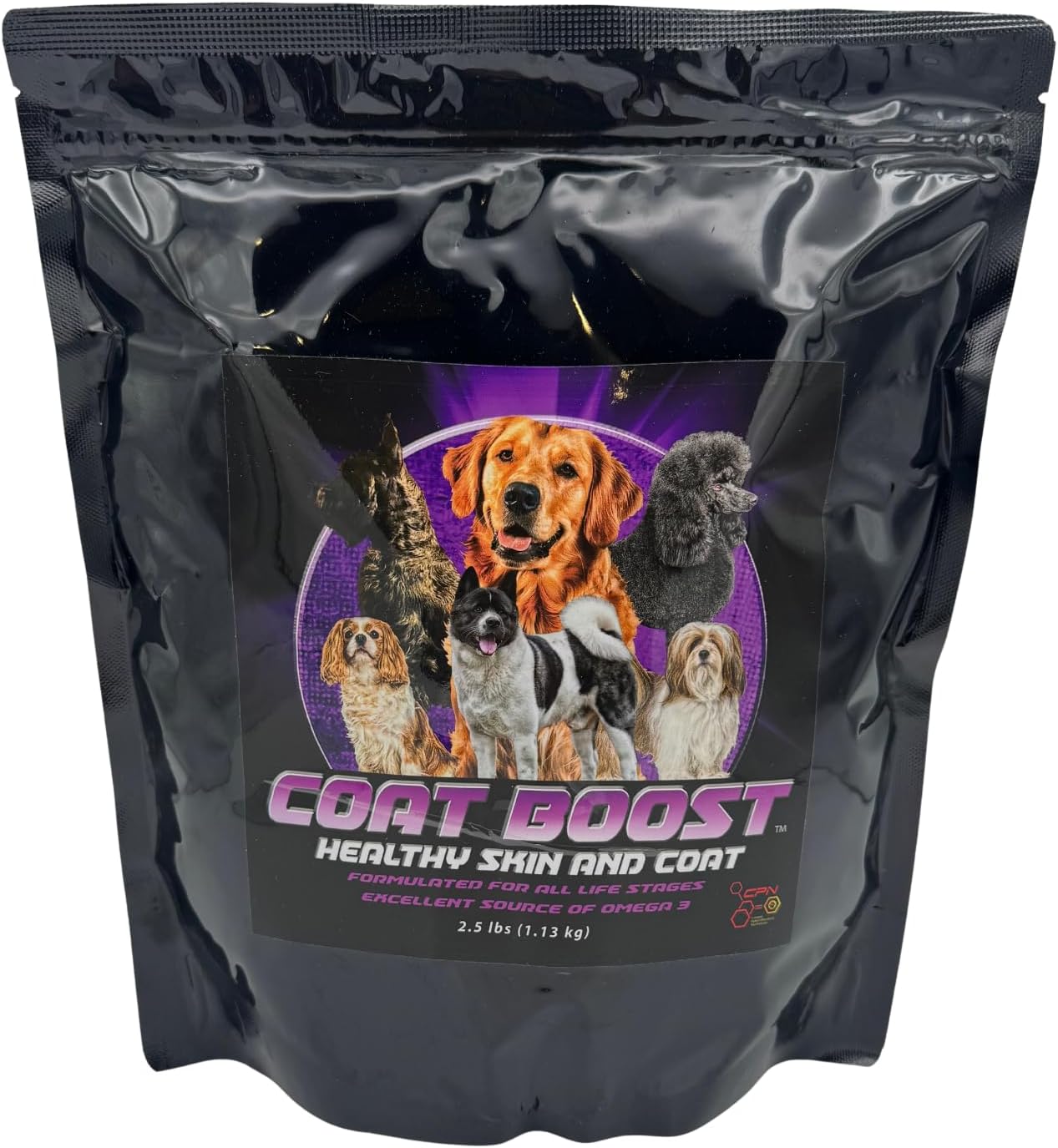 Fórmula CPN Coat Boost para perros, 2.5 lb