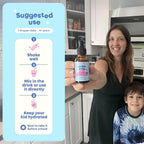 JoySpring LingoLeap – Fórmula Líquida para Niños con Zeolita Clinoptilolita, B12 Metilada y Vitamina D3 | Apoyo Diario Suave | 30 Dosis (30 ml)