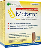 American BioSciences Metatrol - Extracto de Germen de Trigo Fermentado (60 Cápsulas Vegetarianas, 41 mg)