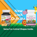 NaturesPlus Animal Parade Children's Multivitamin - 90 Watermelon Chewable Tablets