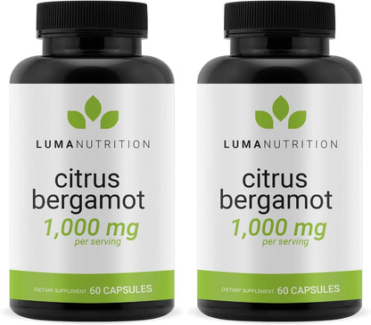 Luma Nutrition Citrus Bergamot 1000 mg por dosis - Suplemento de Bergamota Cítrica - 60 cápsulas – Image 8