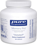 Pure Encapsulations Memory Pro | Comprehensive Memory Support Formula | 180 Cápsulas