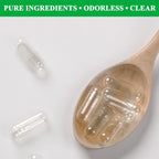 wananfu Cápsulas Vegetales Vacías Tamaño 0 (1000 unidades) con Micro Cuchara de Laboratorio