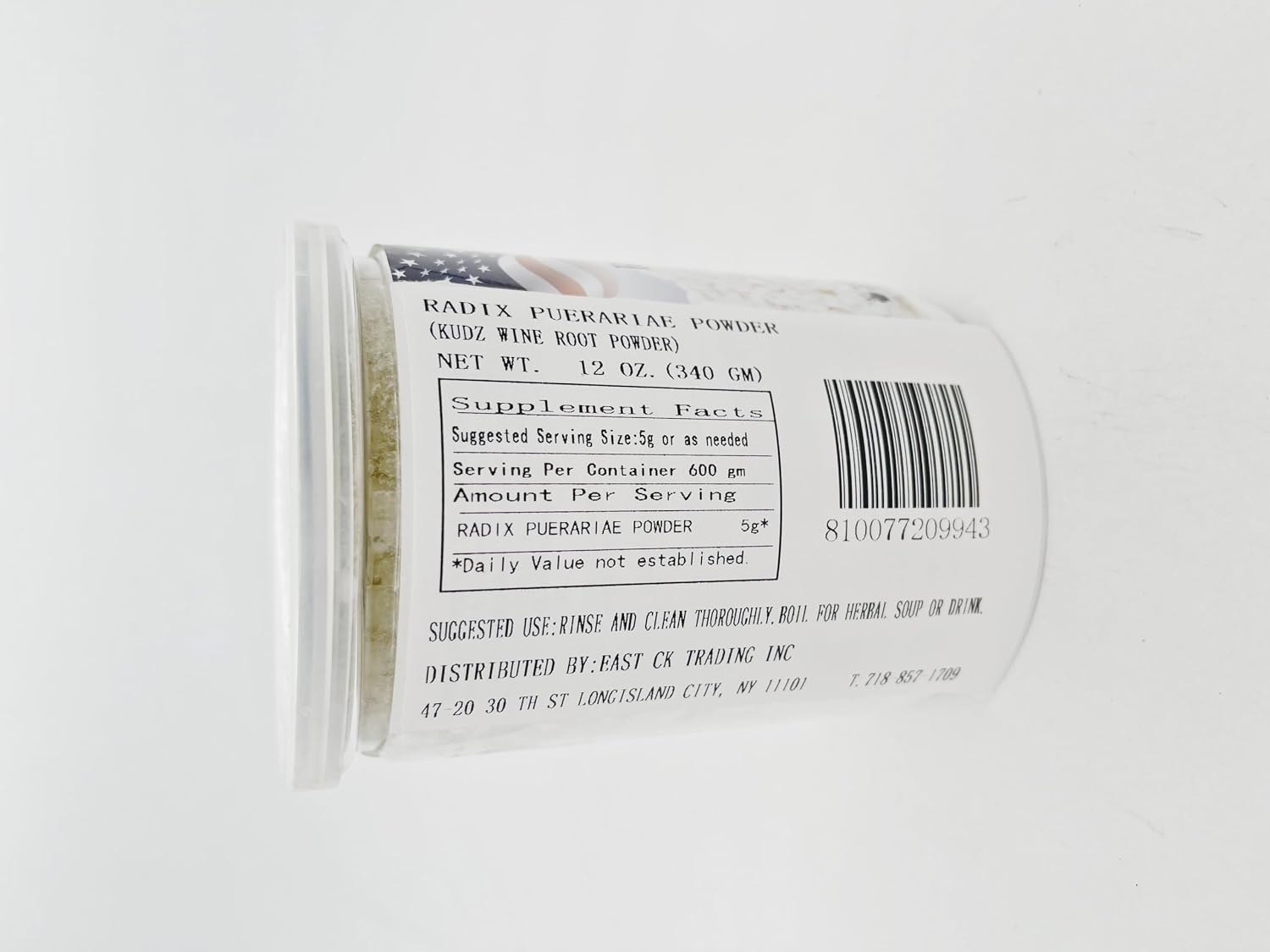President Brand Kudzu Powder - Extracto de Raíz de Kudzu (340g)