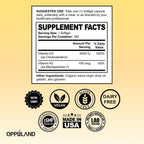 Oppuland Vitamina D3 + K2 5000 UI - Tecnología Liposomal - MK-7 Vitamina K2 100 mcg - Complemento para Huesos y Metabolismo del Calcio - 180 Cápsulas Blandas