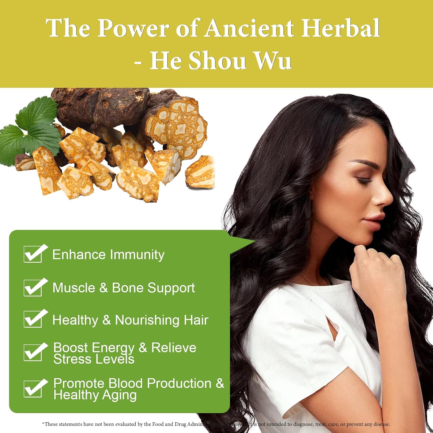 VELOTO Extracto Orgánico de He Shou Wu en Polvo 50:1 – Suplemento Herbal Puro de Fo-Ti, Sin Rellenos, Vegano, Tradicionalmente Usado para Cabello, Vitalidad y Antioxidante (170g)