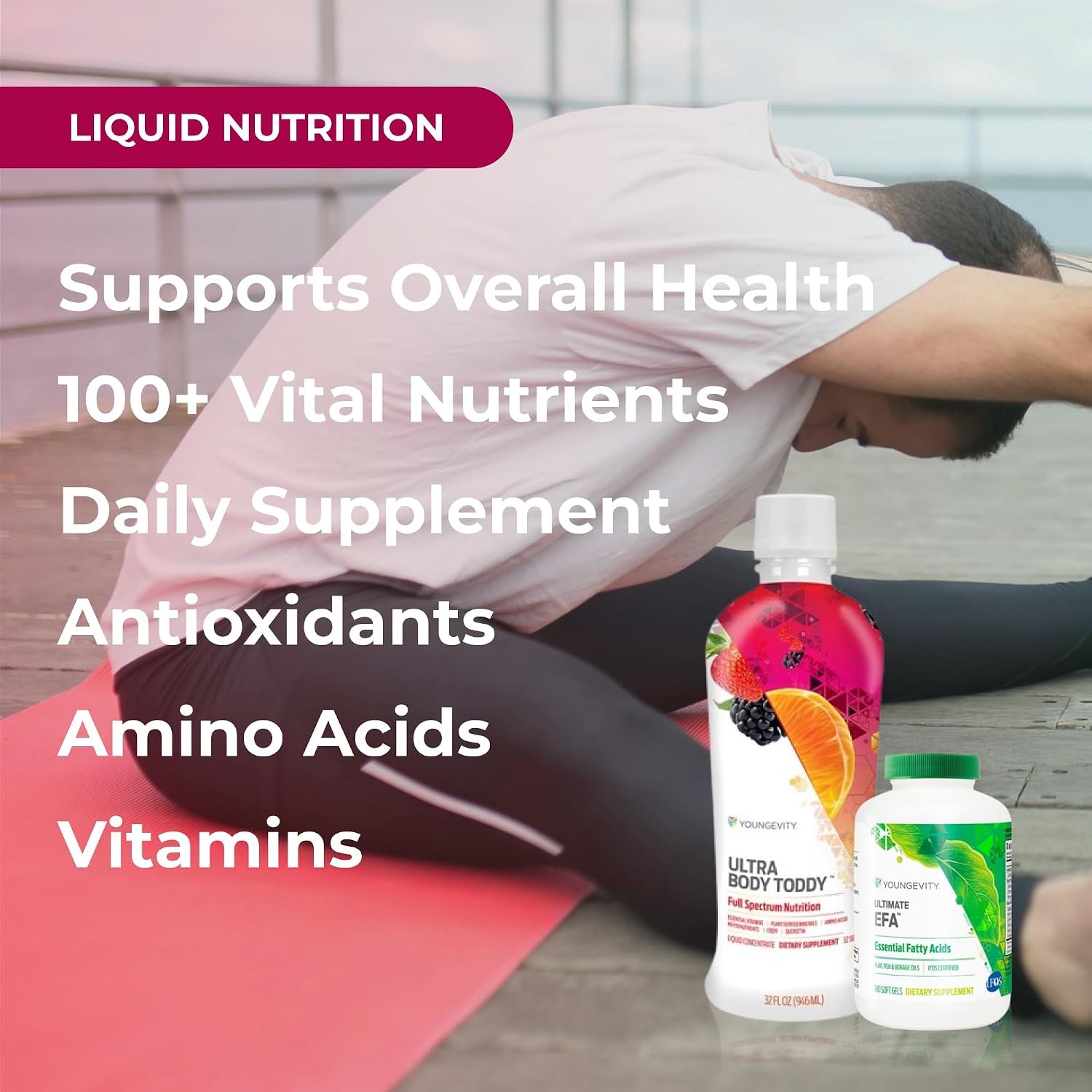 Toddy 90 PAK – Complejo de vitaminas, minerales, aminoácidos y omega-3