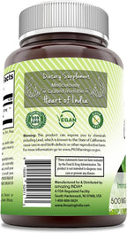 Amazing India Guduchi 500 mg - Suplemento de Tinospora Cordifolia (60 Cápsulas)
