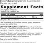 Dr. Whitaker Clinical Grade Berberine | 1500 mg per Daily Dose | 30 Day Supply