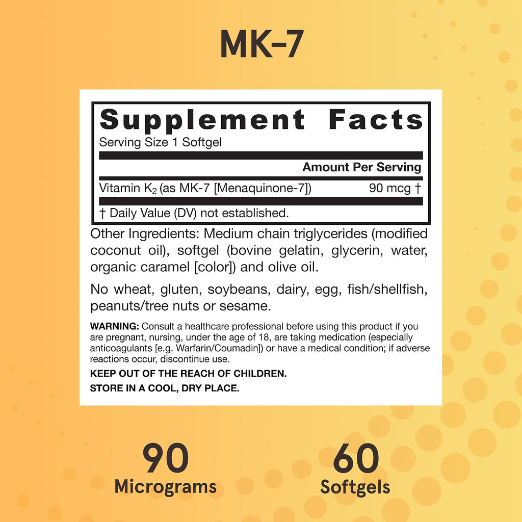 Jarrow Formulas MK-7 - 60 Softgels