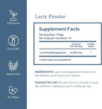 Eclectic Herb Organic Larch Powder | Natural Immune System and Gut Health Support | Larix laricina | Vegan, Gluten-Free, Non-GMO (85 g)