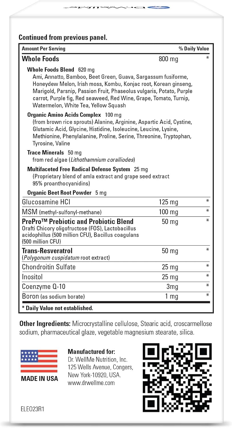 Dr. WellMe Nutrition MultiWell Multivitaminas para Adultos 120 Comprimidos