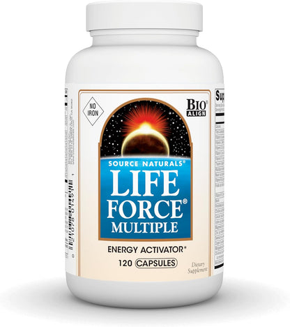 Source Naturals Life Force Multivitamínico – Energía: La vitamina B6, B12, magnesio y CoQ10 contribuyen al – Image 1