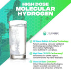 Essential H2 Tabletas Efervescentes de Hidrógeno Molecular para Agua (Sin Sabor, 30 Servicios)