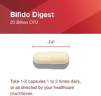 Protocol for Life Balance Bifido Digest - 20.000 millones de UFC - Apoyo GI - Sin lácteos, huevos ni OGM - 60 Cápsulas Vegetales