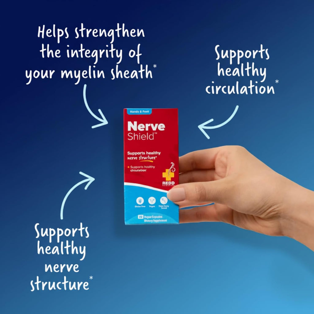 Redd Remedies Nerve Shield – 120 Cápsulas Veganas