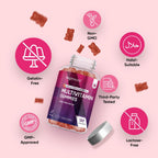 WeightWorld Multivitamínico en Gominolas para Mujeres y Hombres, 14 Vitaminas Clave, 120 Gomitas