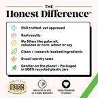 Pet Honesty Probióticos para Perros con Prebióticos y Enzimas, 6B UFC, Calabaza, 180 Masticables