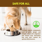 Flea Free Suplemento Antipulgas Orgánico para Perros, 946 ml