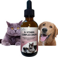 Liquid Vitamin B-12 Complex Drops for Dogs and Cats - Nutritionally Balanced Vet Formulated